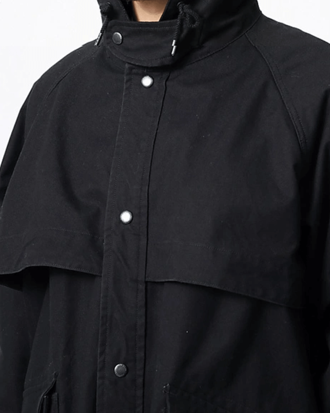 Takibi Canvas Coat - Black