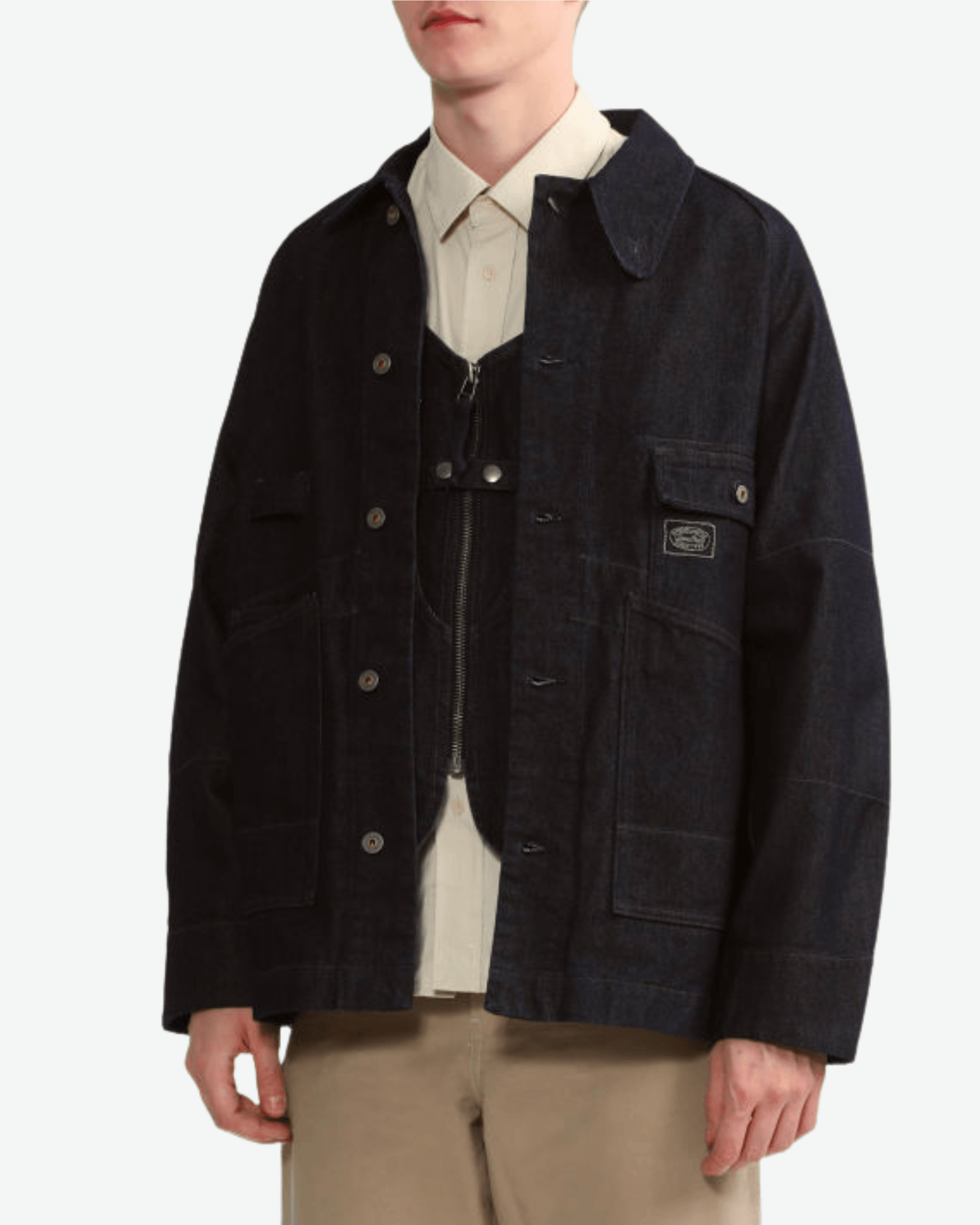 Takibi Denim Jacket - Black